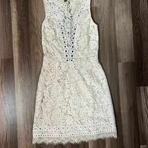 Saylor Lace Open Back Dress